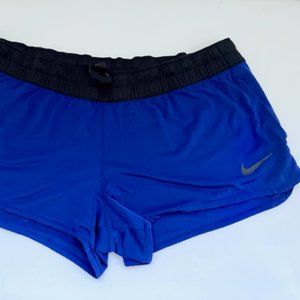 Nike dry fit women's blue shorts